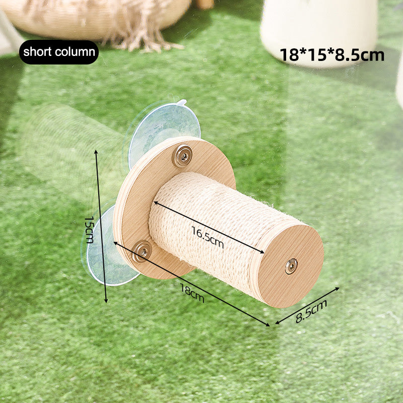 Suction Cup Scratching Post — Vertical