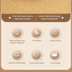 hello!kitty~Handwoven Comfortable Fully Enclosed Cat Bed