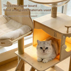 hello!kitty~5-Layer Cat Entertainment Tree with Small Jumping Platform