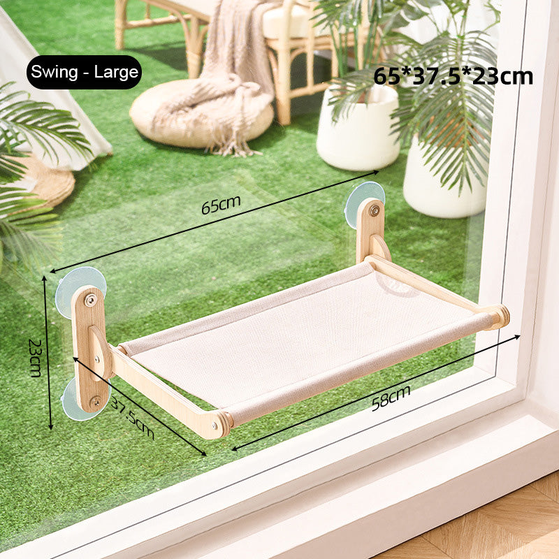 Suction Cup Window Hammock for Cats