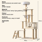 hello!kitty~Dome-Shaped Comfortable 5-Layer Cat Tree-Y1