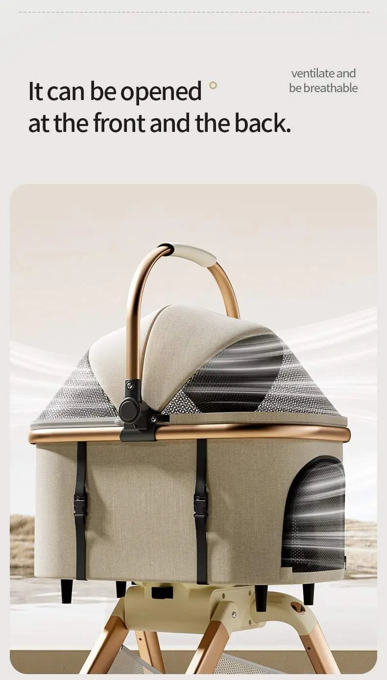 hello!Baby~Rotatable, Detachable and Portable Pet Cart
