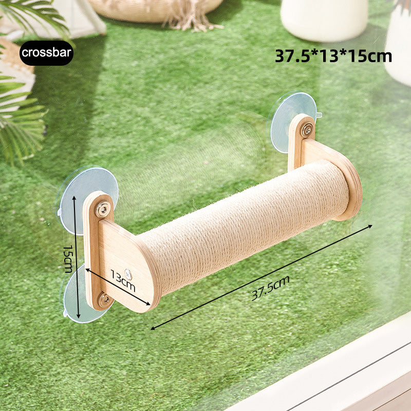 Suction Cup Scratching Post — Horizontal