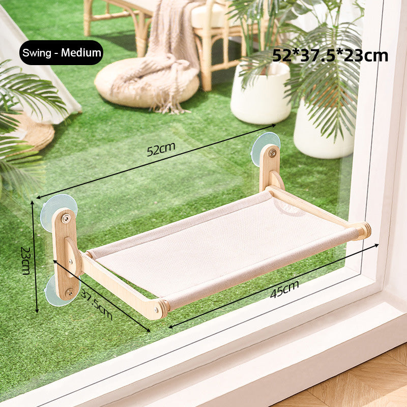 Suction Cup Window Hammock for Cats